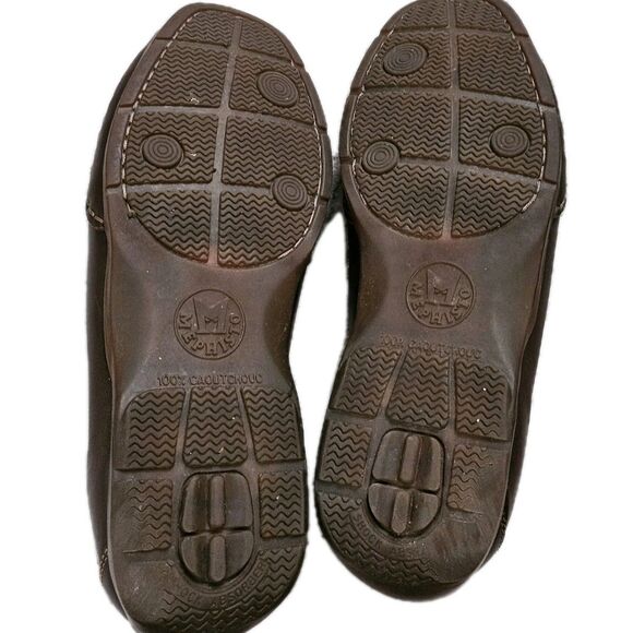 Mephisto Edlef Loafers Mens Size 8 Dark Brown Leather Slip On Leather Cool Air main image 5